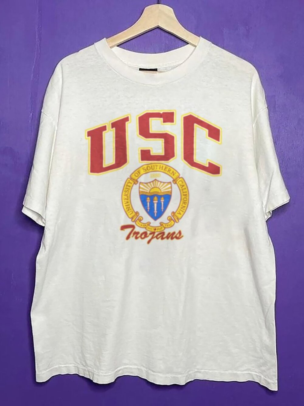 Vintage USC Trojans Logo University Of Southern California Shirt, USC Shirt Tee